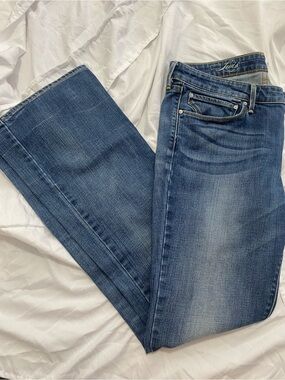 Levi's Blue Faded Bootcut Jeans